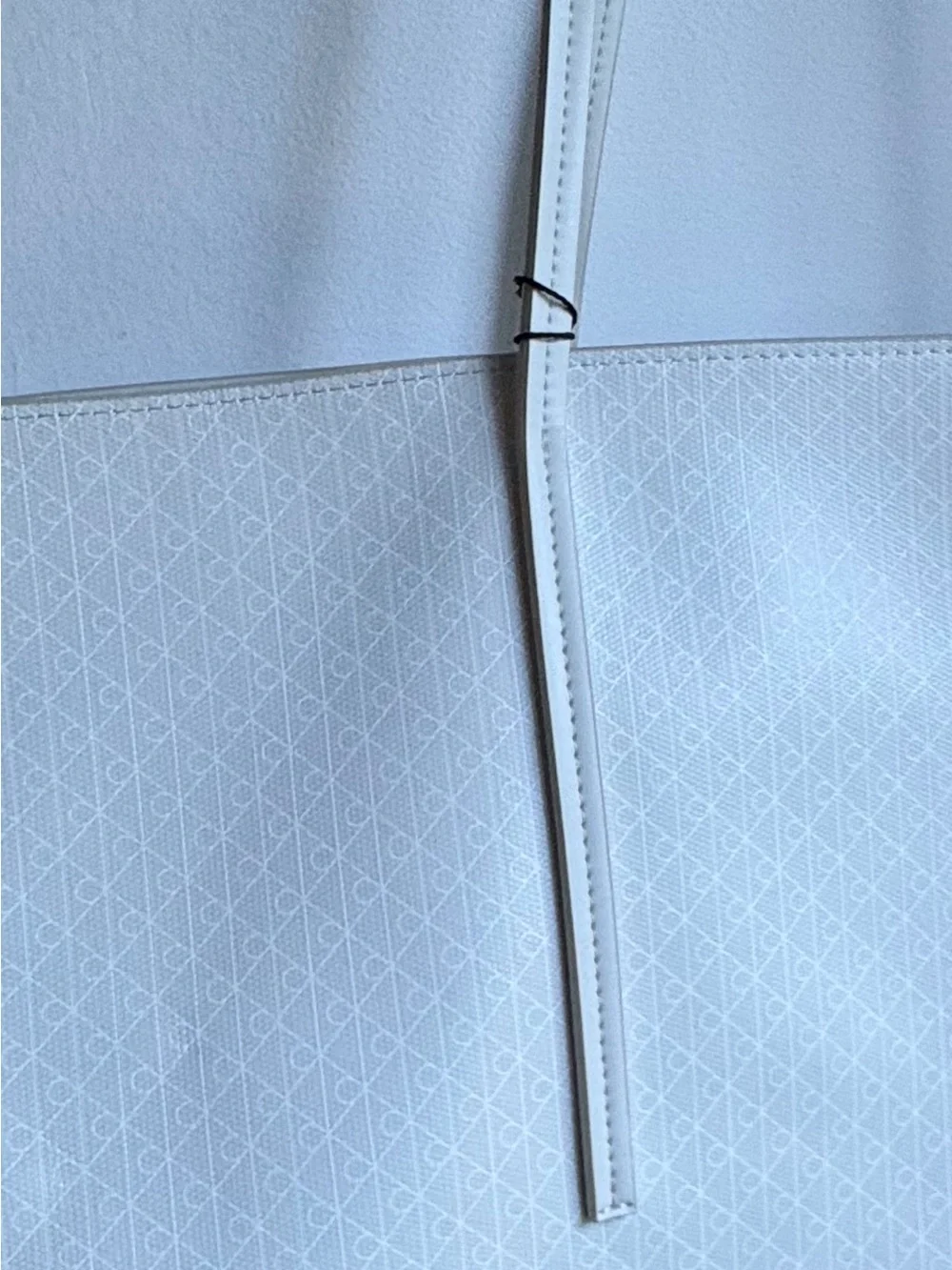 Calvin Klein Large Tote with Slim Double Handles